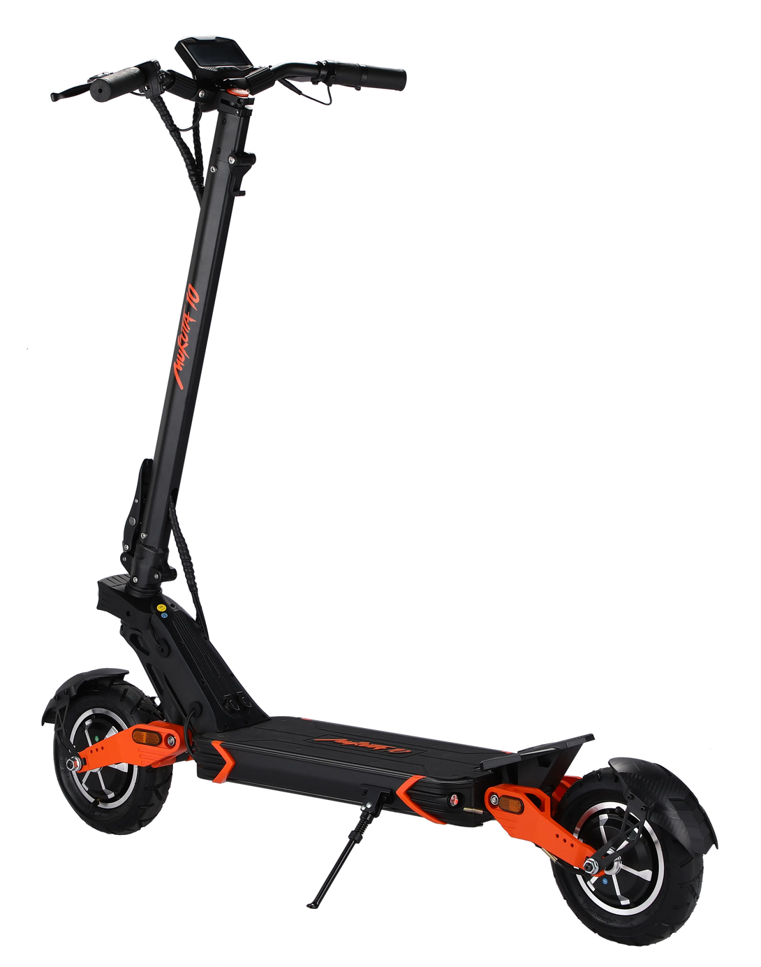 MUKUTA 10 Dual / Single Electric Scooter ASAP SCOOTER Orange&Black